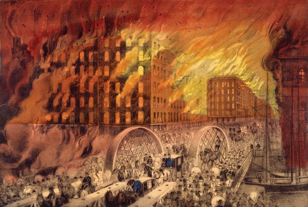 52.lui Chicago In Flames By Currier Ives 1871 Cropped Web 1024x688